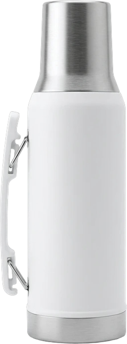 Termo de acero 1,2 L blanco